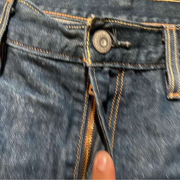 Levi’s 511 Slim Fit Jean Western Blue Wash Denim 38x32 but wears like 30 lngth - Picture 4 of 8